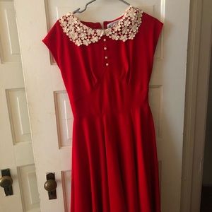 Hell Bunny Vixen Red Dress